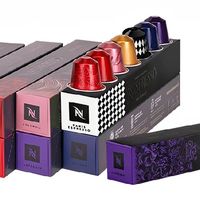 Nespresso奈斯派索进口胶囊黑咖啡人气精选100颗礼盒