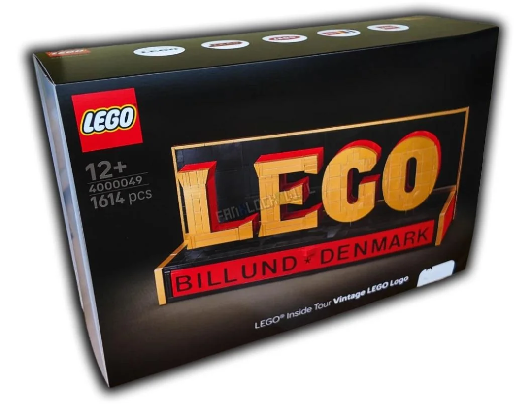 乐高 Insider Tour 独占套装 4000049 Vintage LEGO Logo曝光!