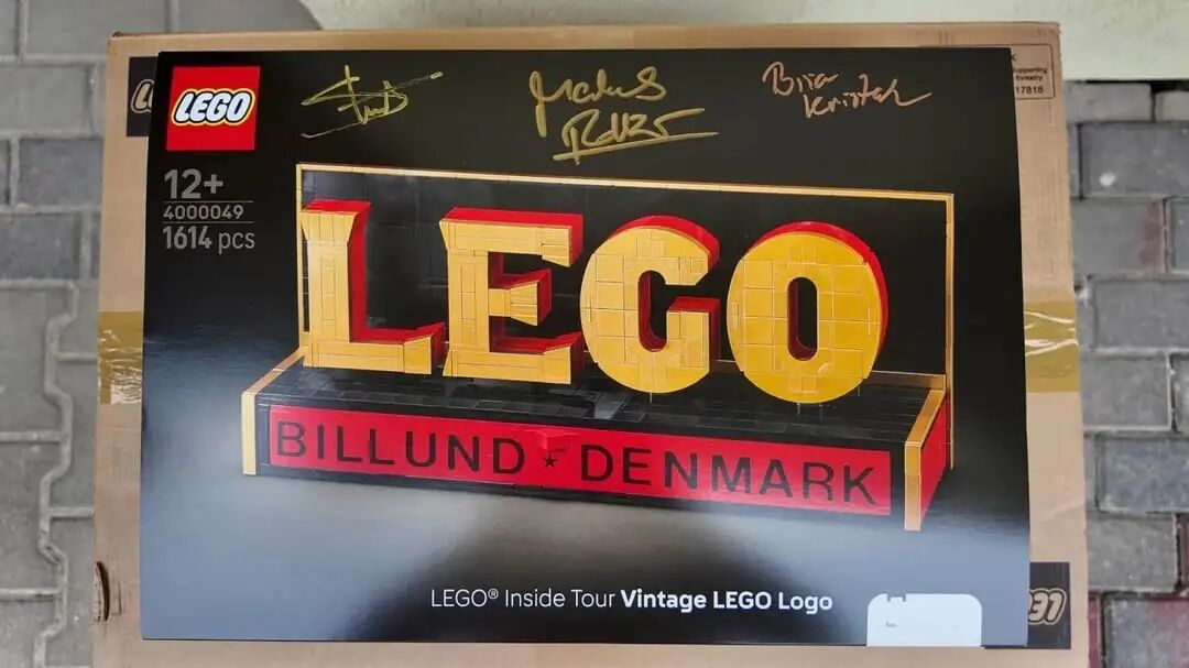 乐高 Insider Tour 独占套装 4000049 Vintage LEGO Logo曝光!
