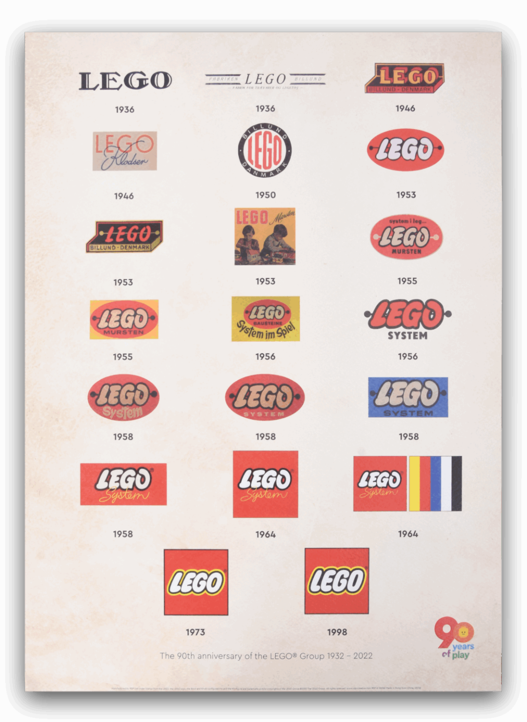 乐高 Insider Tour 独占套装 4000049 Vintage LEGO Logo曝光!