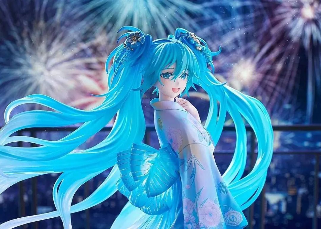 良笑社新品官宣:1/7 初音未来 花火乐章 Ver. 手办
