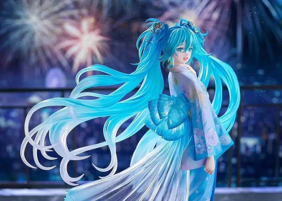 良笑社新品官宣:1/7 初音未来 花火乐章 Ver. 手办