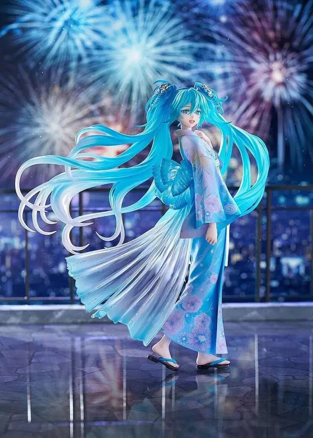 良笑社新品官宣:1/7 初音未来 花火乐章 Ver. 手办