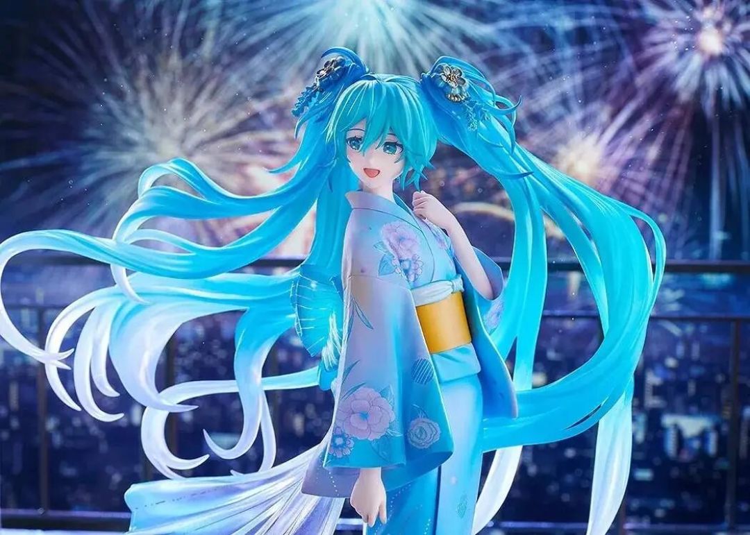 良笑社新品官宣:1/7 初音未来 花火乐章 Ver. 手办