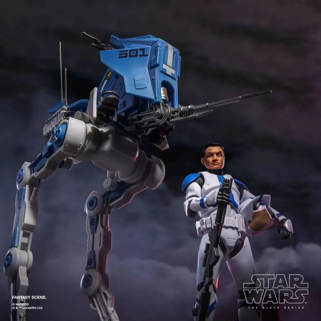 SDCC2026限定!孩之宝星战黑标ARF侦察兵&AT-RT步行机公布