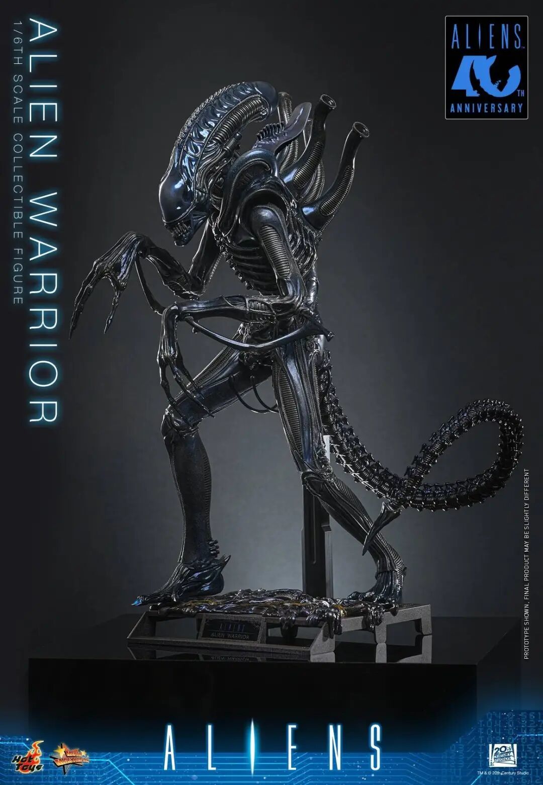 HotToys《异形 2》40 周年异形战士公布