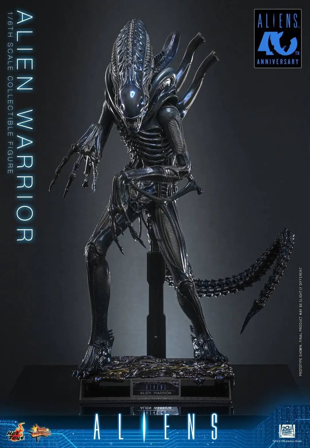 HotToys《异形 2》40 周年异形战士公布