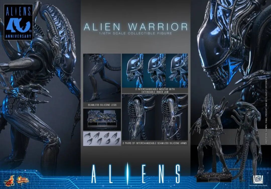 HotToys《异形 2》40 周年异形战士公布