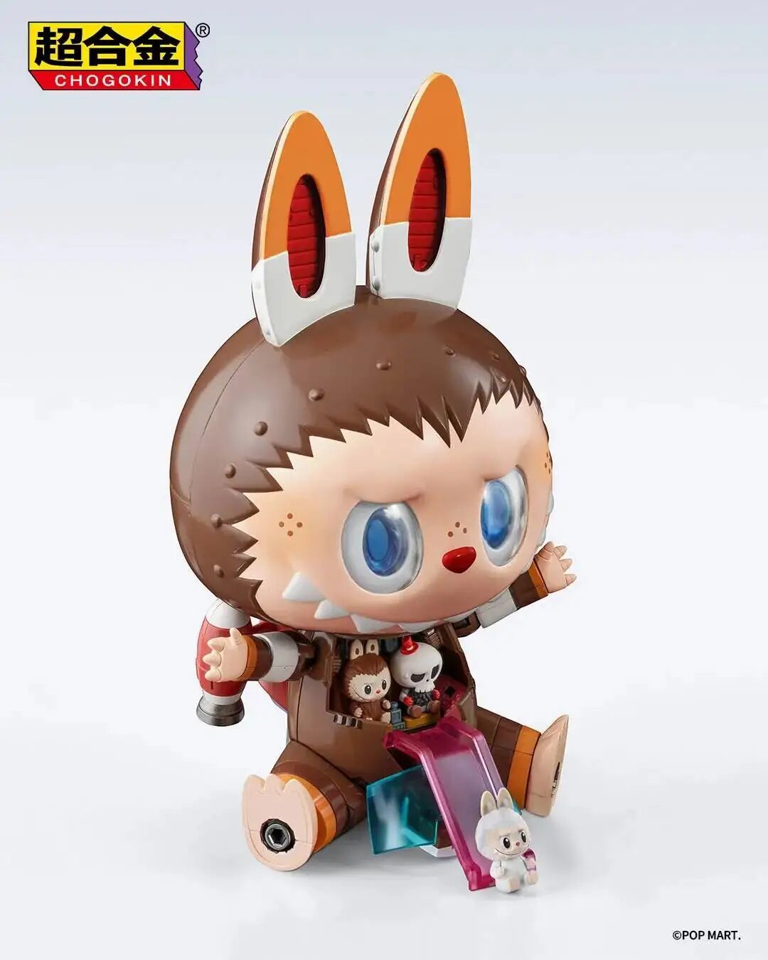 万代魂商店×泡泡玛特 超合金 LABUBU 公布