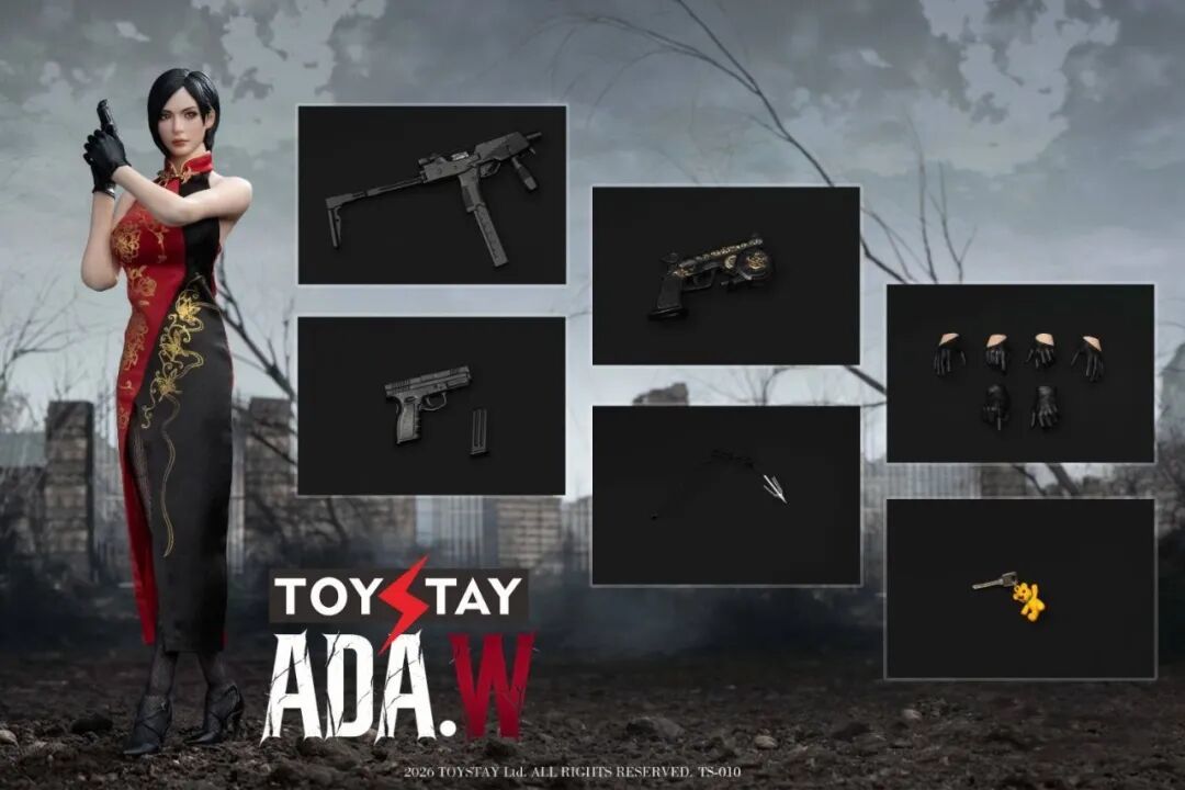 TOYSTAY 艾达王 1/6 手办双版本公开！还真不错！