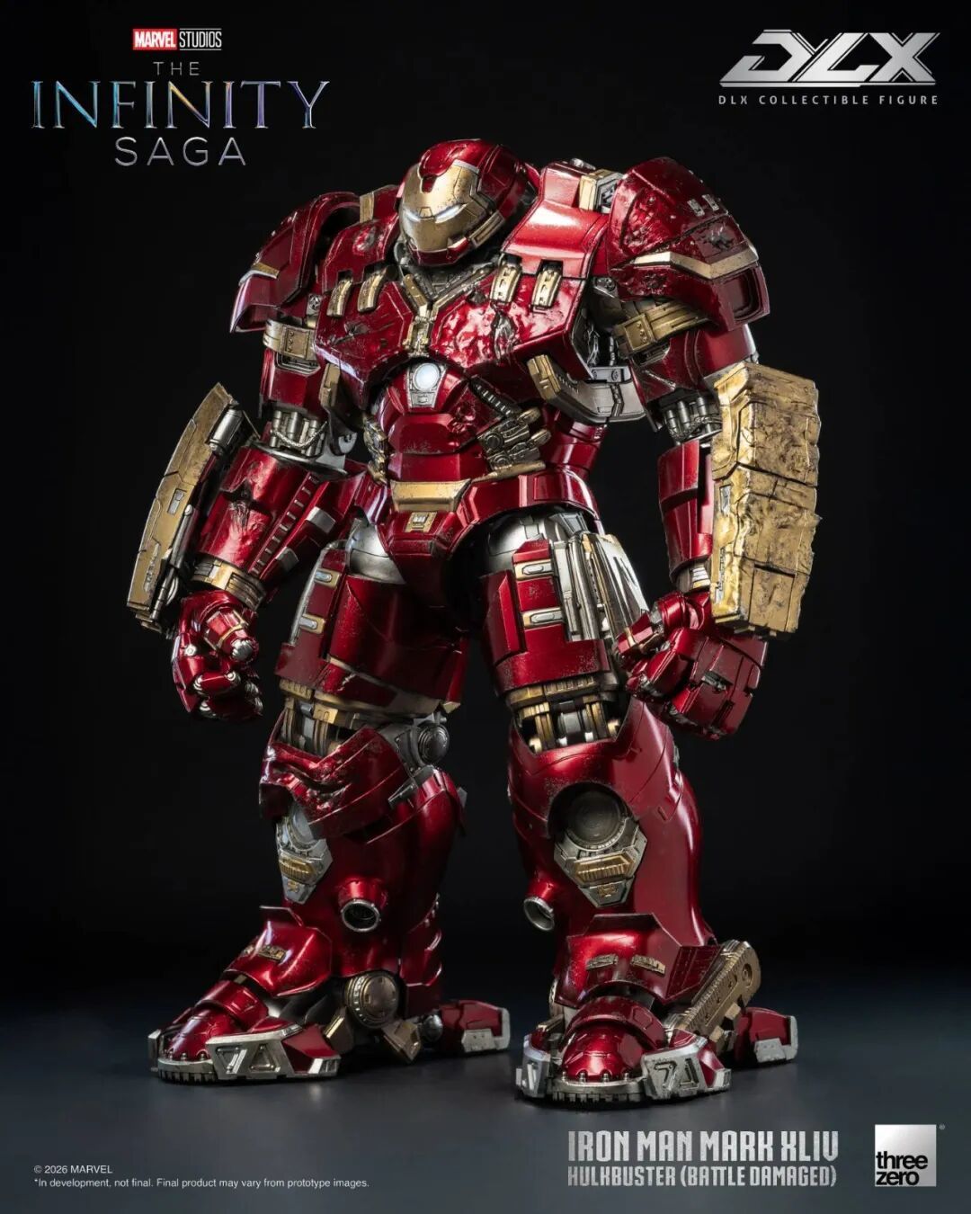 Threezero DLX 战损版反浩克 MK44 公布