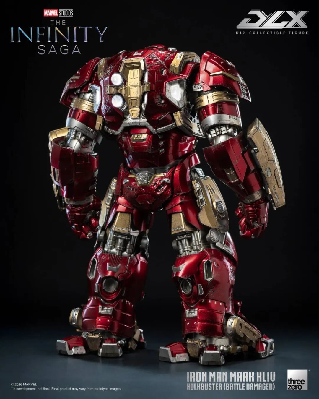 Threezero DLX 战损版反浩克 MK44 公布