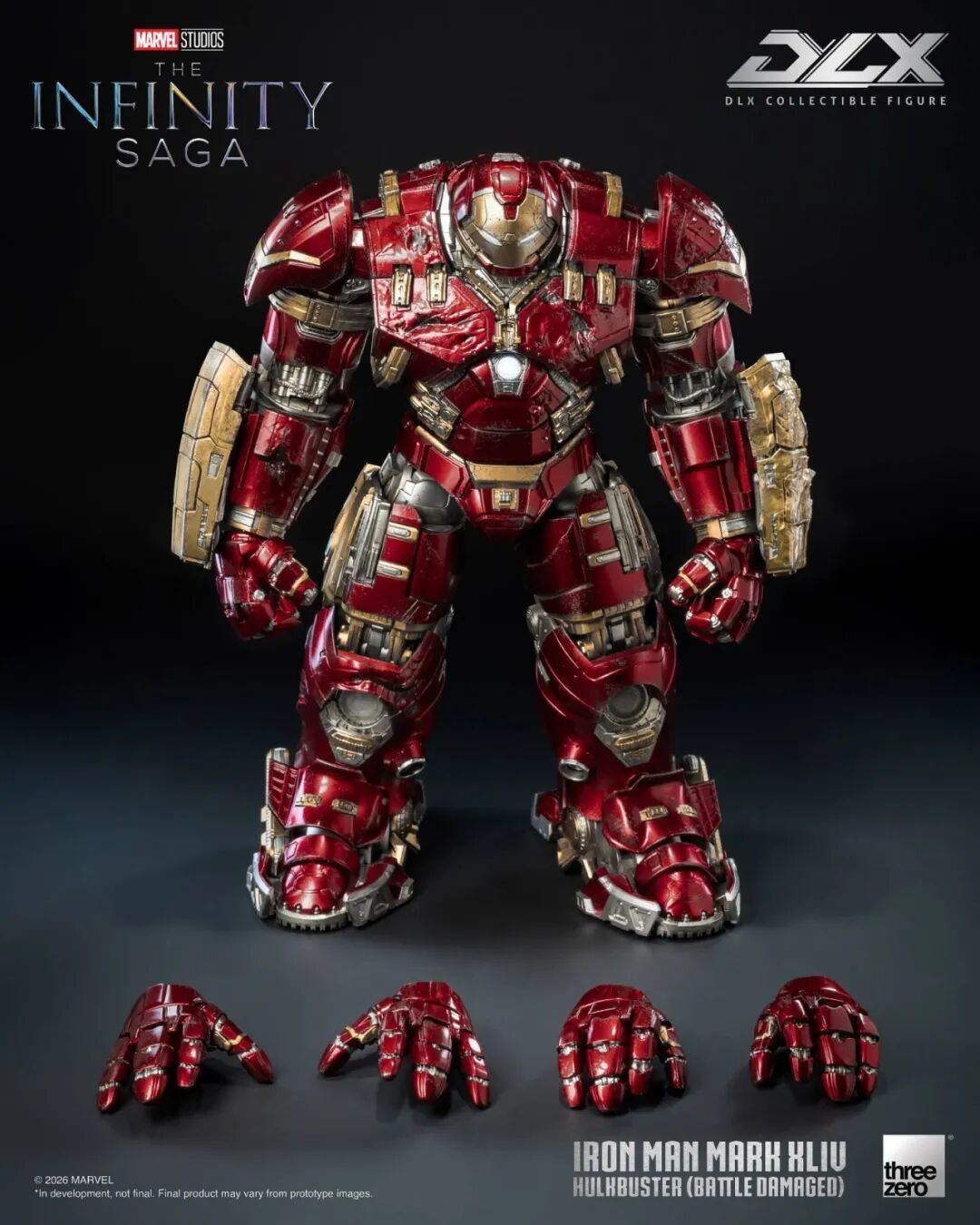 Threezero DLX 战损版反浩克 MK44 公布