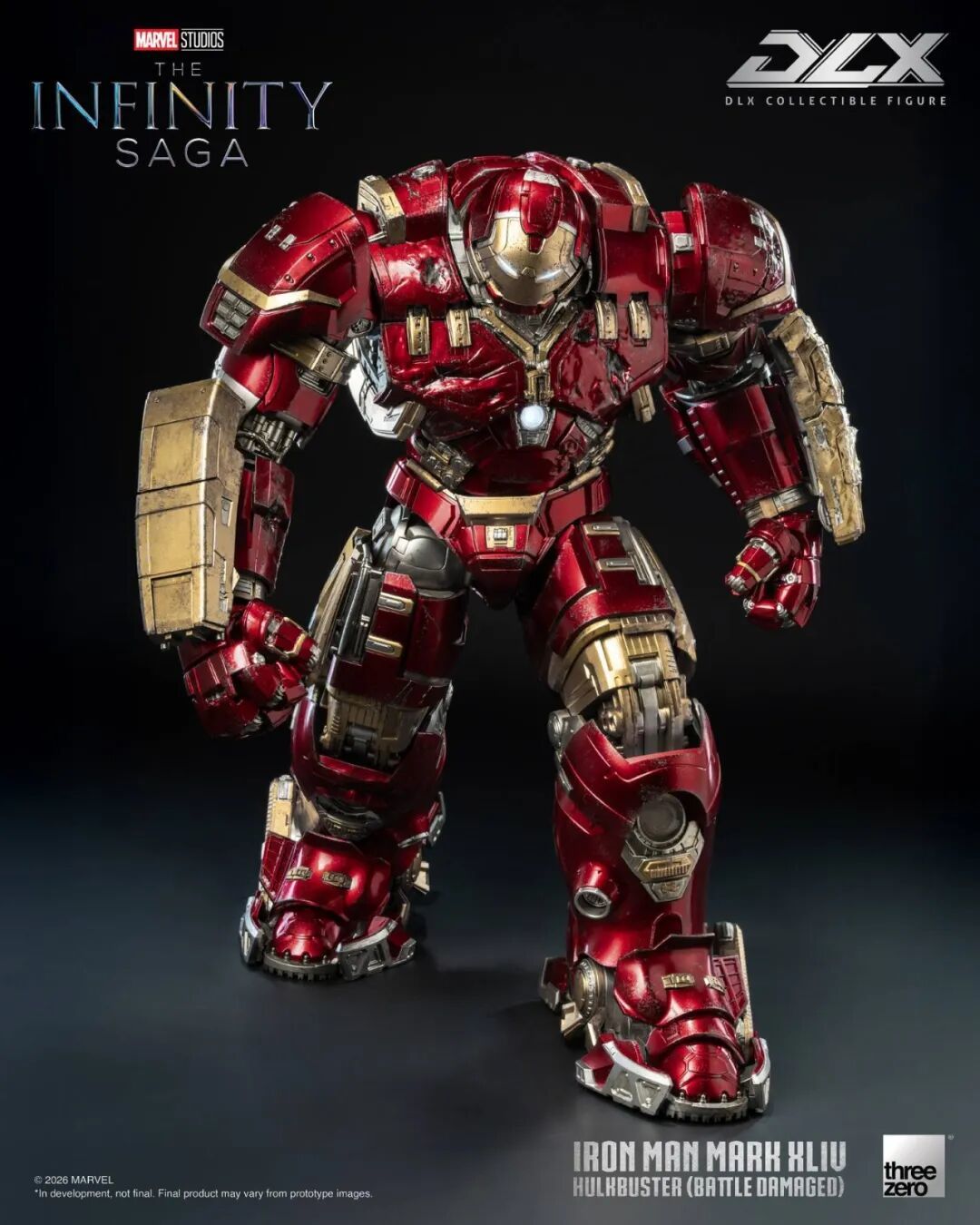 Threezero DLX 战损版反浩克 MK44 公布