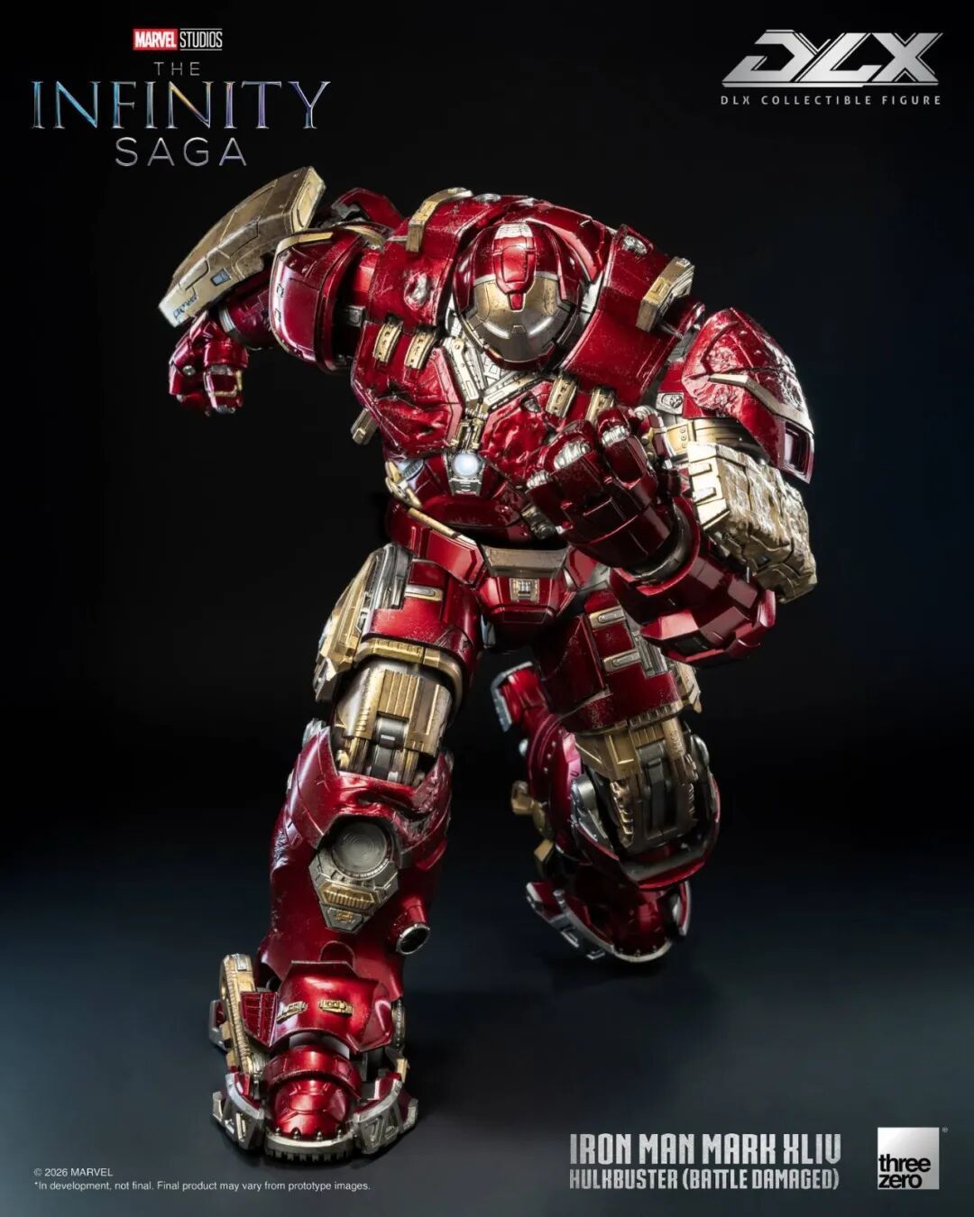 Threezero DLX 战损版反浩克 MK44 公布