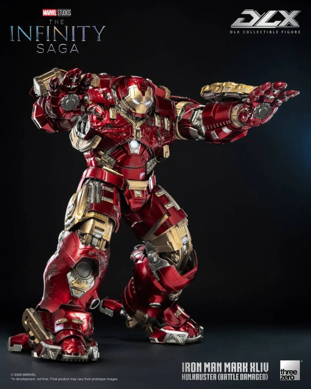 Threezero DLX 战损版反浩克 MK44 公布