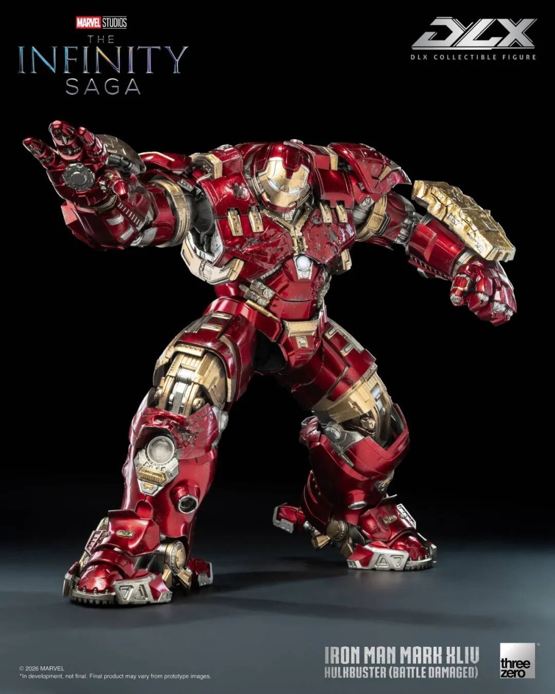 Threezero DLX 战损版反浩克 MK44 公布