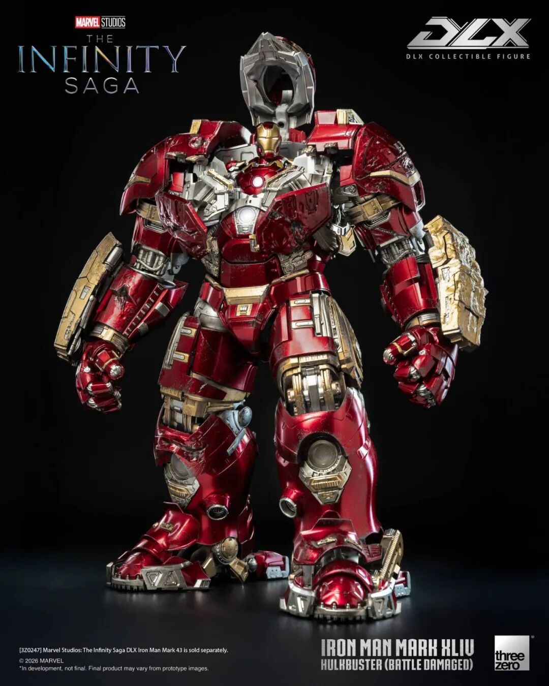 Threezero DLX 战损版反浩克 MK44 公布
