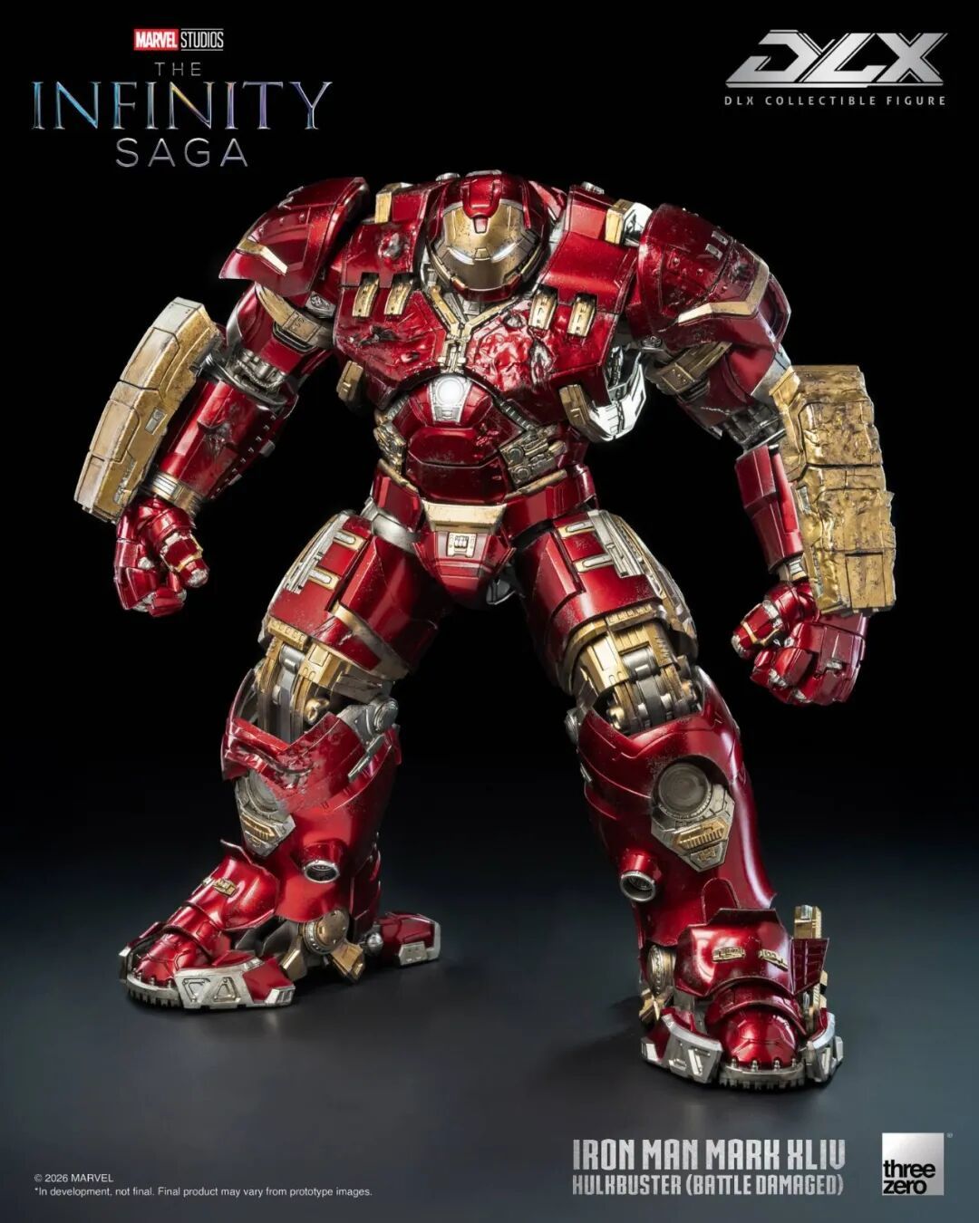 Threezero DLX 战损版反浩克 MK44 公布