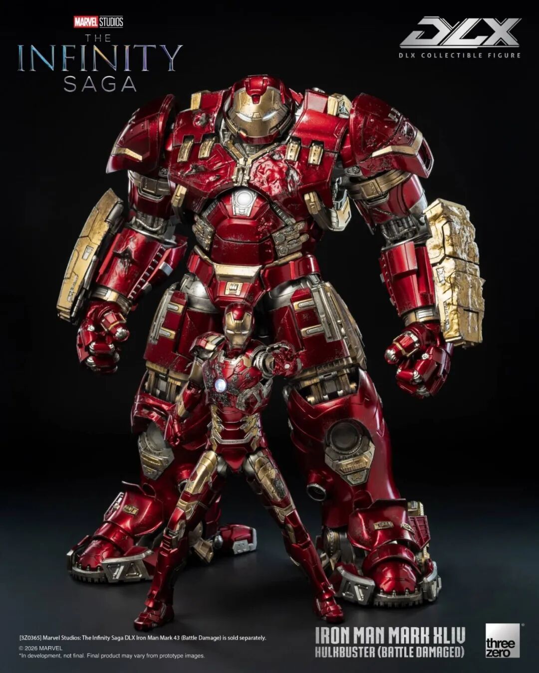 Threezero DLX 战损版反浩克 MK44 公布