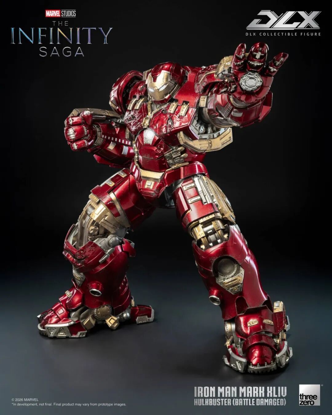 Threezero DLX 战损版反浩克 MK44 公布