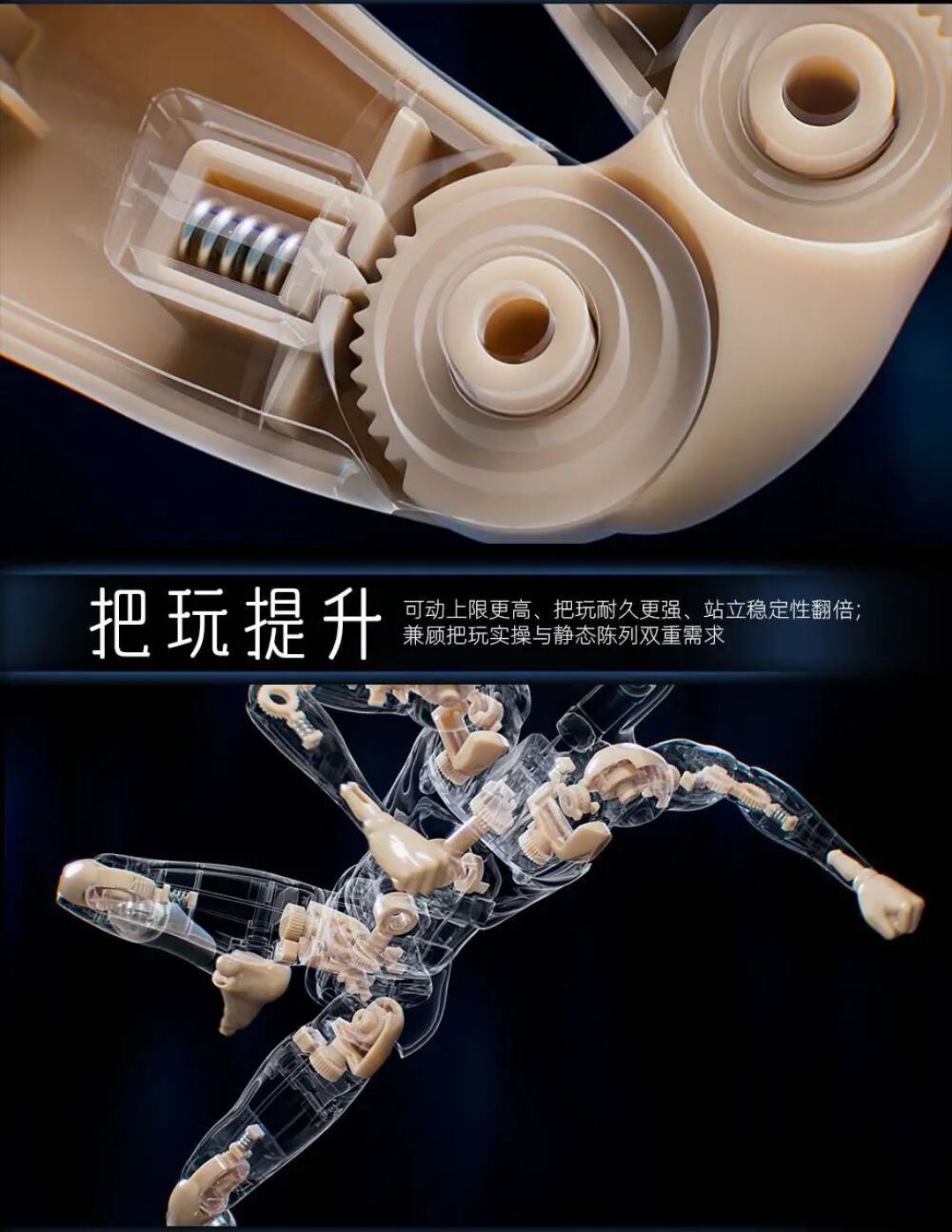 朗宙 Cosmic Creations 1/6 全齿轮关节素体公布