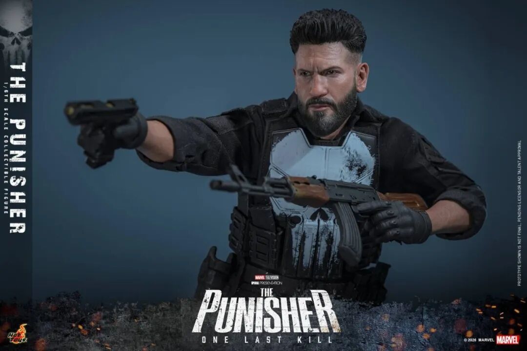 Hot Toys 1/6《惩罚者:最后一击》弗兰克·卡塞尔珍藏人偶发布