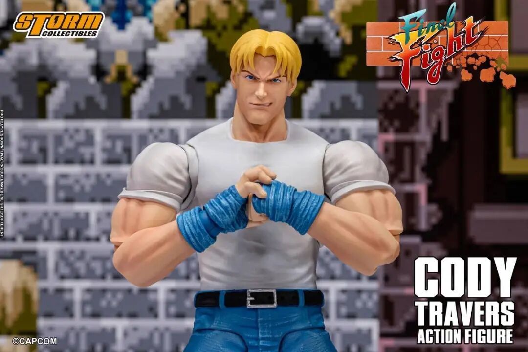 Storm Toys 发布快打旋风科迪可动人偶