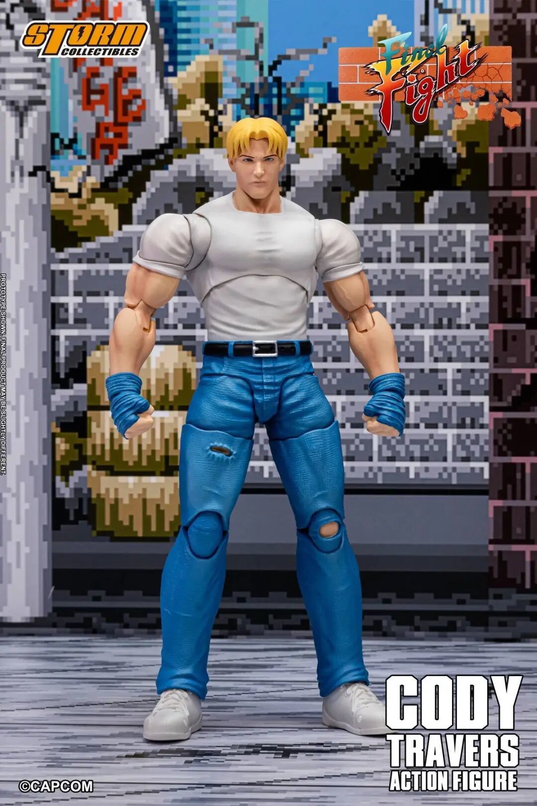 Storm Toys 发布快打旋风科迪可动人偶