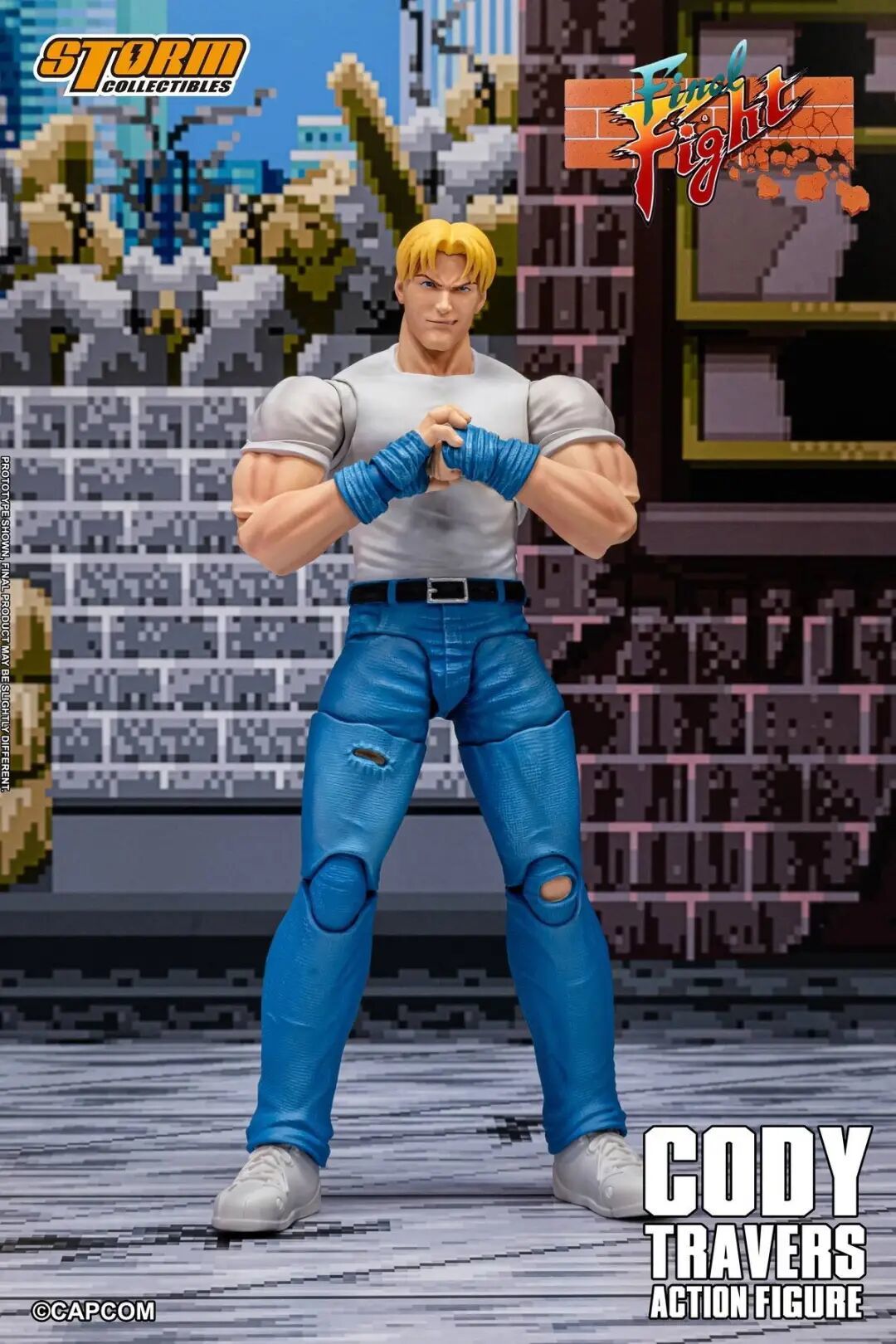 Storm Toys 发布快打旋风科迪可动人偶