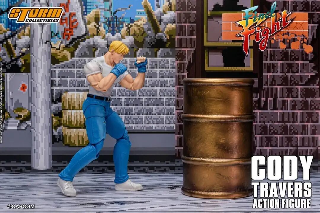 Storm Toys 发布快打旋风科迪可动人偶