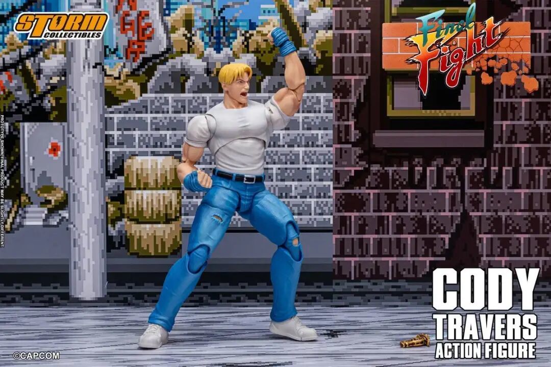 Storm Toys 发布快打旋风科迪可动人偶