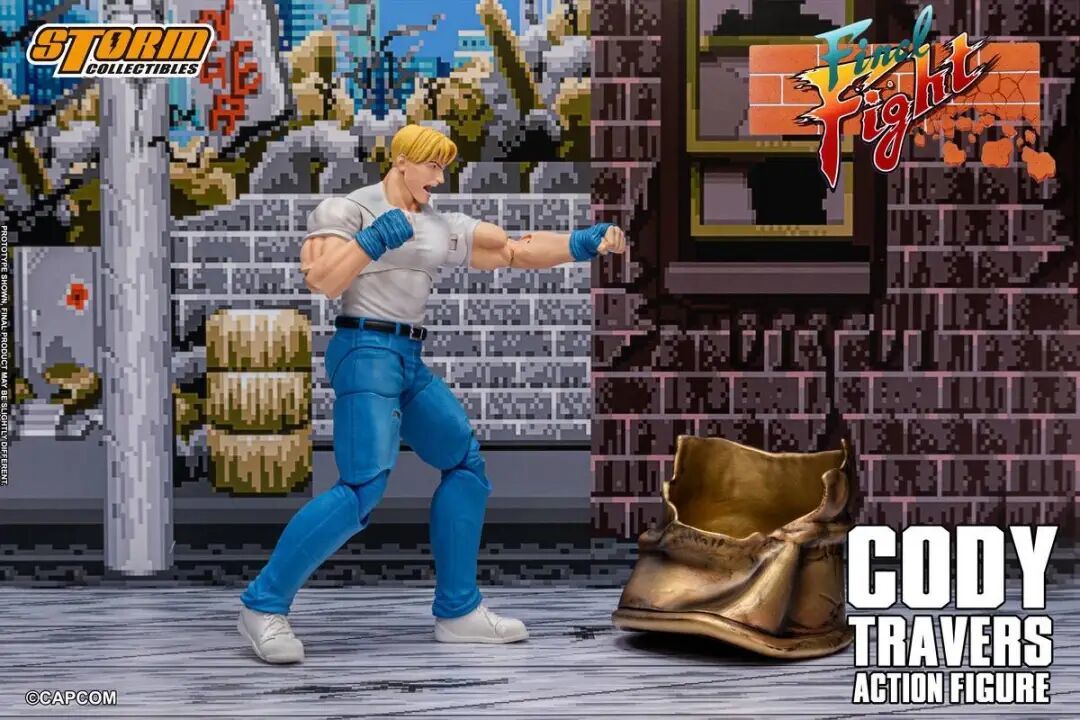 Storm Toys 发布快打旋风科迪可动人偶