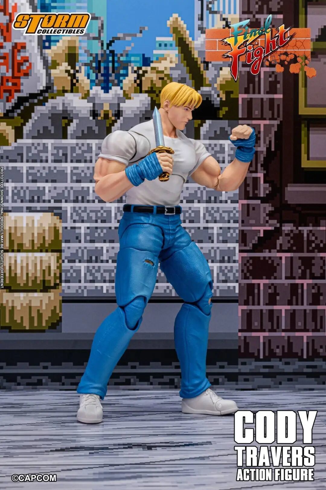 Storm Toys 发布快打旋风科迪可动人偶
