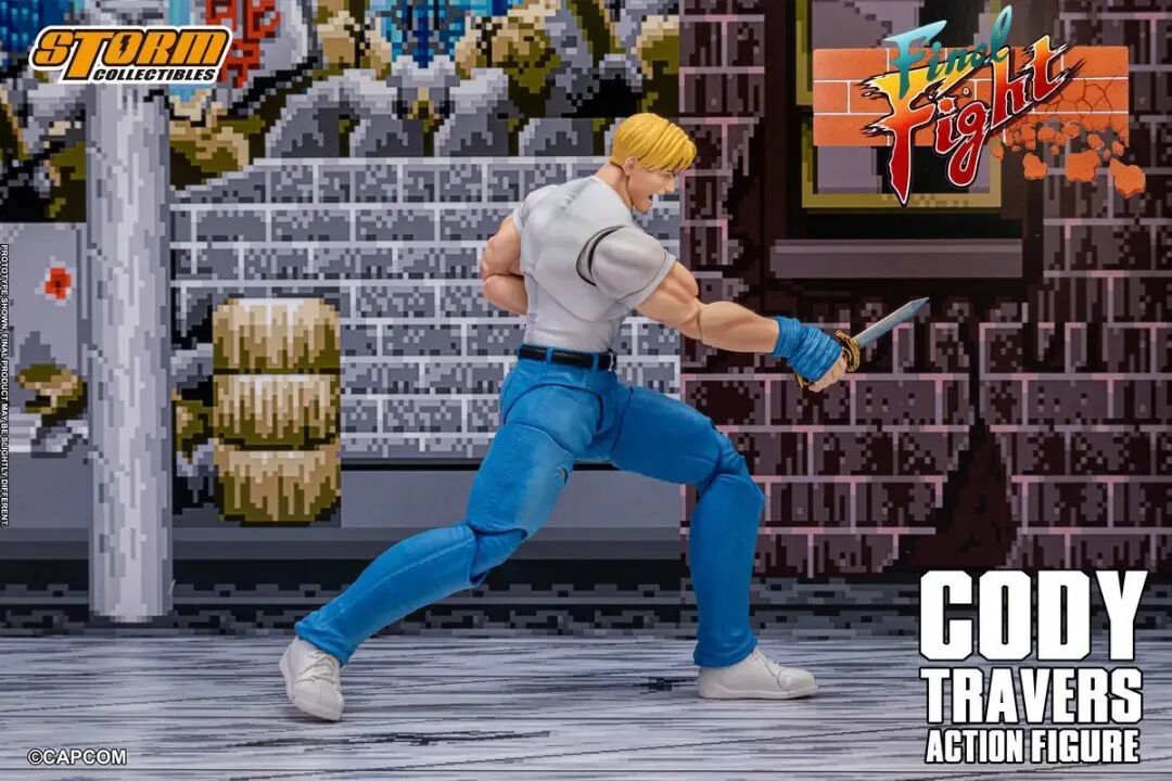 Storm Toys 发布快打旋风科迪可动人偶