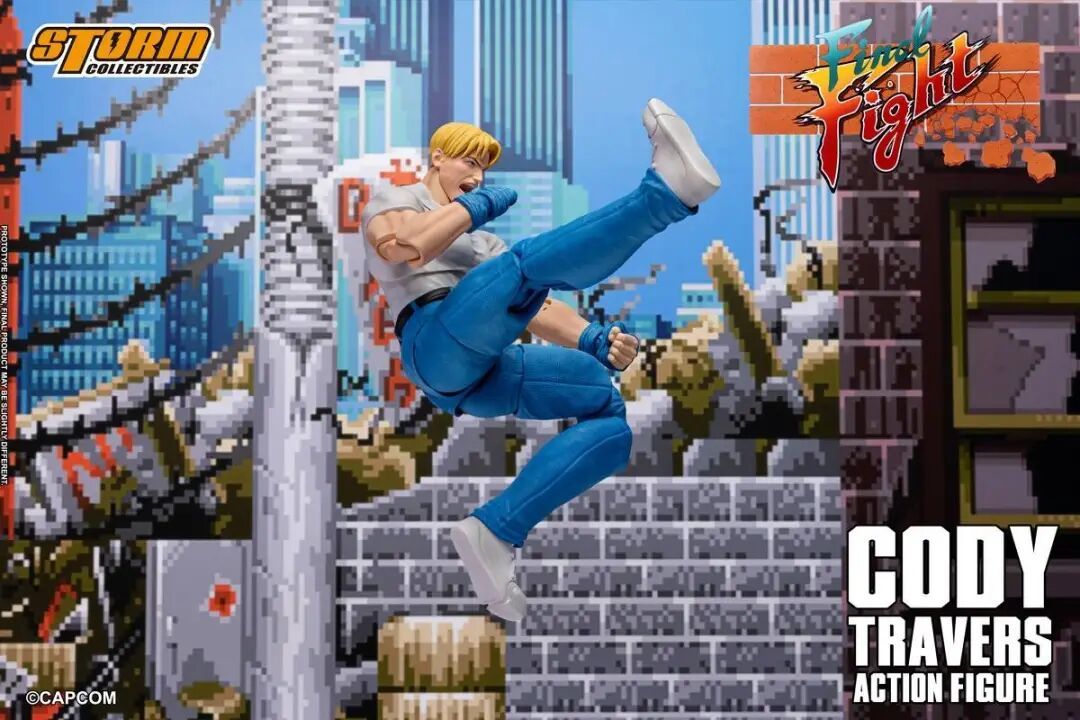 Storm Toys 发布快打旋风科迪可动人偶
