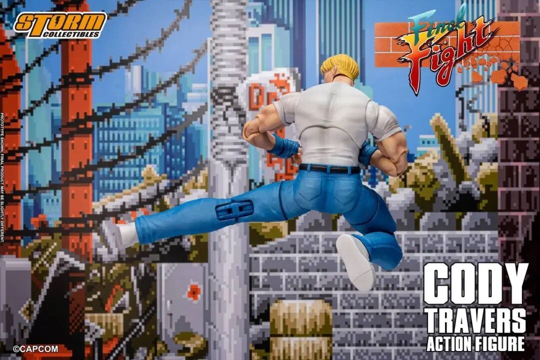 Storm Toys 发布快打旋风科迪可动人偶