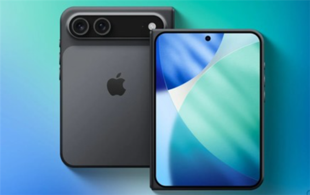 苹果折叠屏iPhone Ultra渲染图曝光：厚度仅4.5mm支持分屏