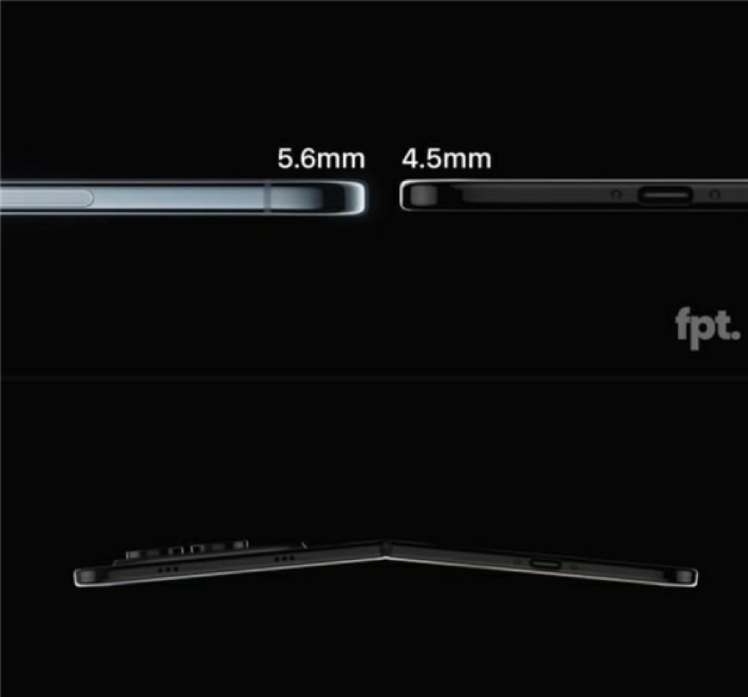 苹果折叠屏iPhone Ultra渲染图曝光：厚度仅4.5mm支持分屏