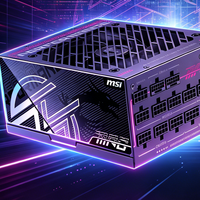 显卡防护+数字监控！微星MPG Ai1300TS PCIE5月神电源装机体验