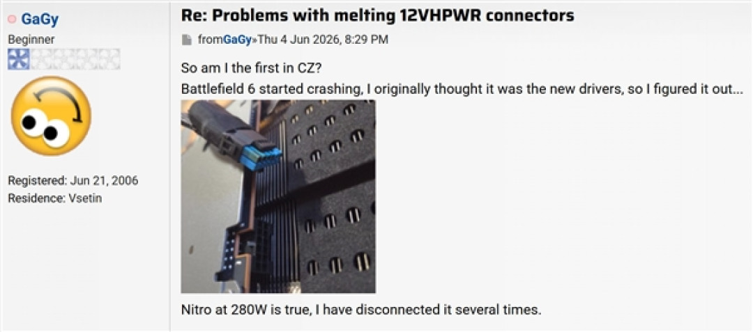 12V-2x6再出事故！RX 9070 XT供电线烧熔毁：送修惨遭拒保