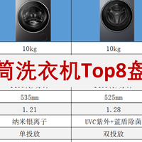 618洗衣机买谁不踩坑?截止目前滚筒洗衣机热销榜Top8硬核盘点!