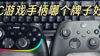 PC游戏手柄哪个牌子的好？Xbox微软PK西圣手柄真实上手横评对比