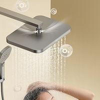 解决水垢难题，一线卫浴品牌法恩莎卫浴花洒高效过滤提升沐浴质感

