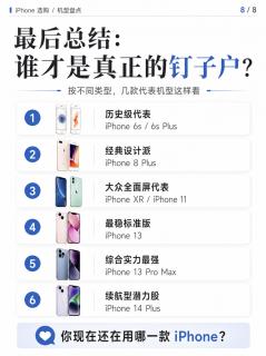 公认苹果钉子户机型盘点｜用五年都不想换的神机合集
