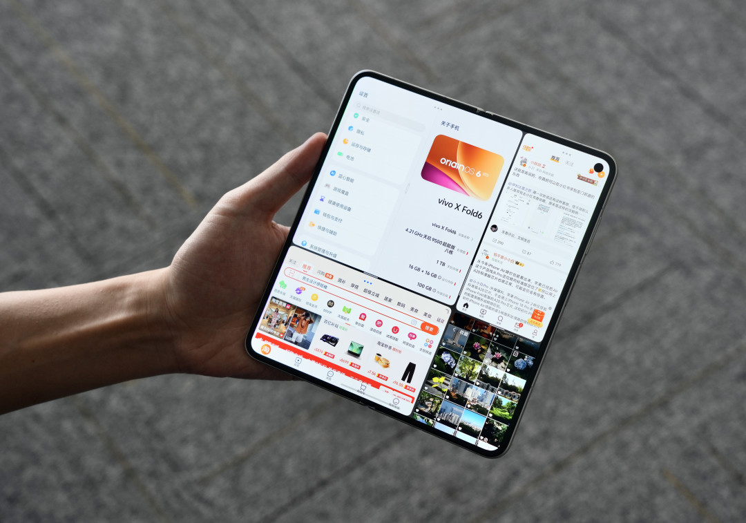 vivo X Fold6:原子工作台再进化,大屏的更高效利用