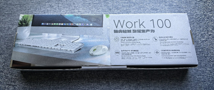 618入的元气方糖Work100矮轴机械键盘，打工人生产力神器