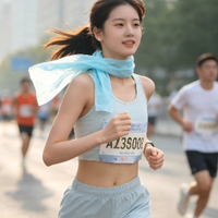 38℃暴汗实测！运动后用它，一条紫鹿防暑降温湿巾，凉到不想摘