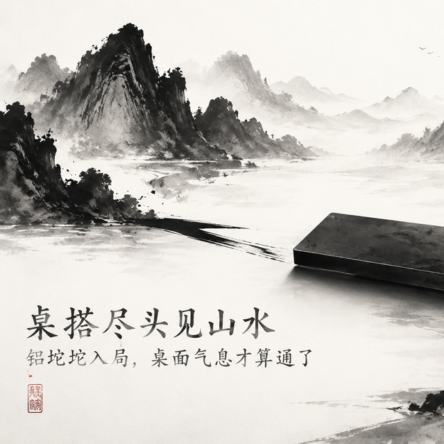 桌搭尽头是铝坨坨，但全铝、磁轴、百元三个词放一起，能拒绝吗？