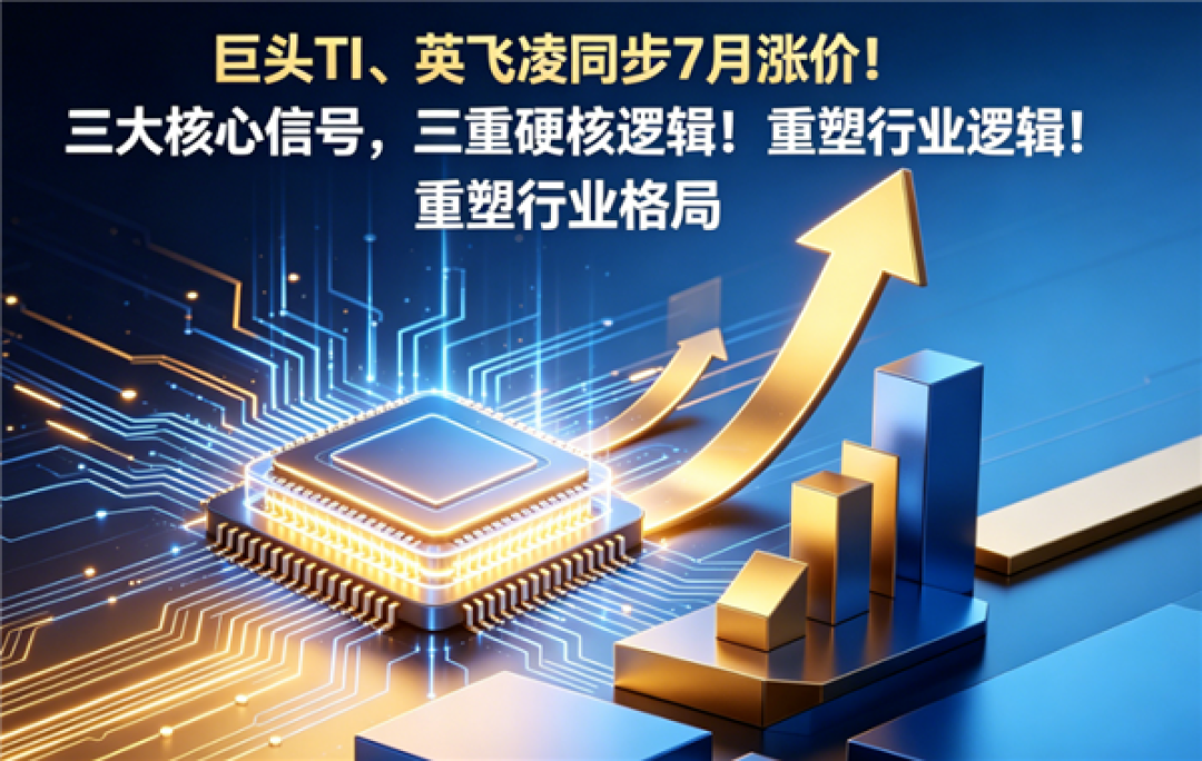 多轮连涨开启!全球模拟芯片7月集体涨价